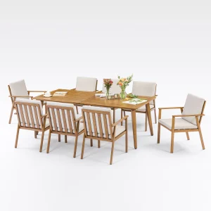 9 Pieces Patio Dining Set